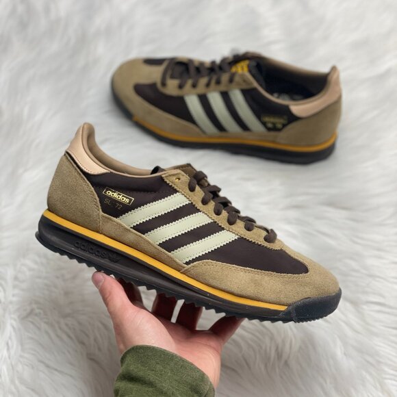 adidas Other - Adidas SL72 RS Low Mens Casual Shoes Brown IG4645 NEW Multi Sz